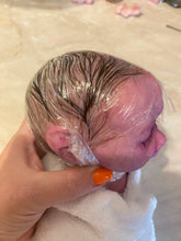 Load image into Gallery viewer, CUSTOM Full body silicone baby boy crier 12&quot; ROOTED
