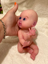 Load image into Gallery viewer, CUSTOM full body silicone baby girl Layla in super soft blend with arm armature
