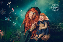 Load image into Gallery viewer, BLANK vinyl kit Bluebell by Viviane Aleluia (includes: vinyl head, full limbs, non gender belly plate, fabric body &amp; SHIPPING)
