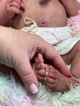 Load image into Gallery viewer, CUSTOM Full body silicone baby girl Zinzi with armatures &amp; HAIR
