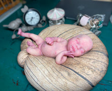 Load image into Gallery viewer, CUSTOM full body silicone baby Gracie (baby girl) in soft blend with armatures
