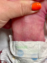 Load image into Gallery viewer, AVAILABLE Full body silicone baby girl crier 12&quot; ROOTED
