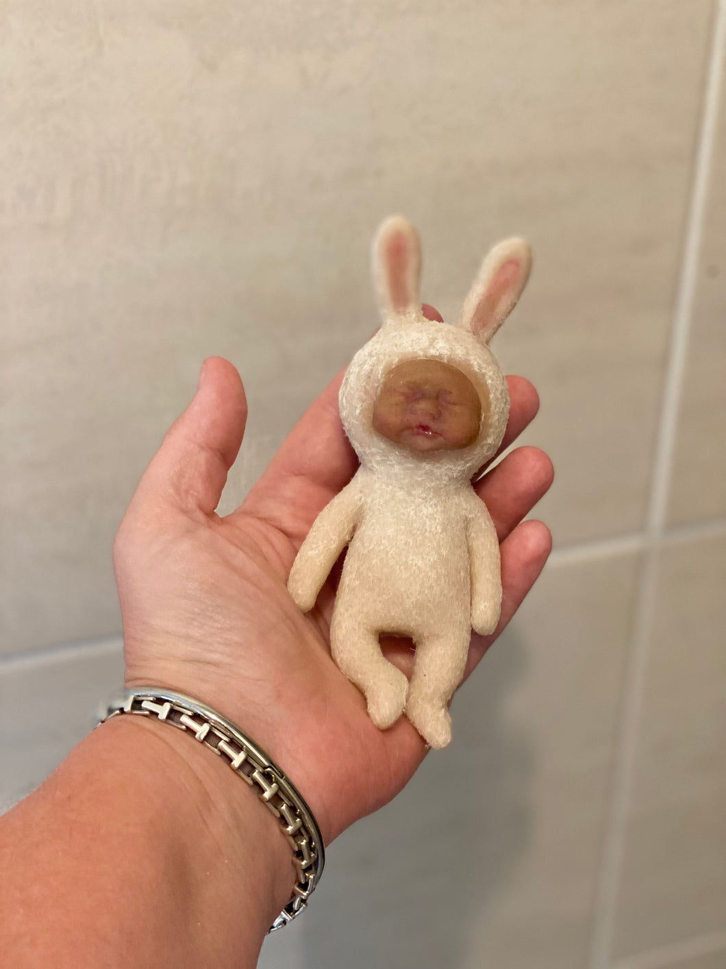 AVAILABLE Full body silicone mini bunny