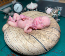 Load image into Gallery viewer, CUSTOM full body silicone baby Gracie (baby girl) in soft blend with armatures
