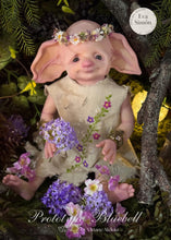 Load image into Gallery viewer, BLANK vinyl kit Bluebell by Viviane Aleluia (includes: vinyl head, full limbs, non gender belly plate, fabric body &amp; SHIPPING)
