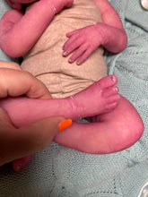 Load image into Gallery viewer, AVAILABLE Boo boo partial silicone baby Wendy  18” in soft blend #1
