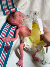 Load image into Gallery viewer, AVAILABLE Full body silicone baby girl crier 12&quot; ROOTED
