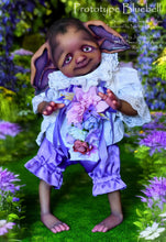 Load image into Gallery viewer, BLANK vinyl kit Bluebell by Viviane Aleluia (includes: vinyl head, full limbs, non gender belly plate, fabric body &amp; SHIPPING)
