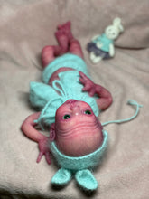 Load image into Gallery viewer, CUSTOM Prototype full body Silicone premature baby doll Amelia (baby girl ) in soft blend with armatures
