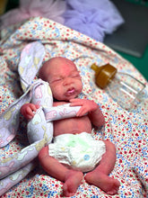 Load image into Gallery viewer, CUSTOM BOO BOO full body silicone kit Amari sleeping in SUPER soft blend
