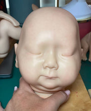 Load image into Gallery viewer, BLANK vinyl kit Meimei by Irina Kodrashova (includes: vinyl head, full legs, 3/4 arms &amp; fabric body, COA &amp; SHIPPING)
