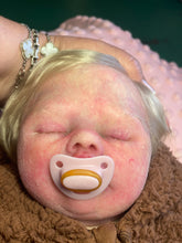 Load image into Gallery viewer, AVAILABLE silicone cuddle baby Harlow (sculpted by Lisa Sylvia), brought to life by Nadine Dolotova
