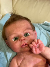 Load image into Gallery viewer, AVAILABLE Full body silicone baby boy Ryan in soft blend
