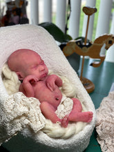 Load image into Gallery viewer, CUSTOM BOO BOO full body silicone kit Moah sleeping in SUPER soft blend
