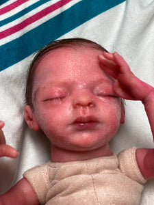 AVAILABLE Rooted Reborn premature baby Promise by Marita Winters