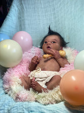 Load image into Gallery viewer, CUSTOM Full body silicone baby girl Zinzi with armatures &amp; HAIR
