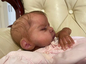 AVAILABLE Prototype partial silicone baby Wendy  18” in soft blend #1