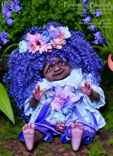 Load image into Gallery viewer, BLANK vinyl kit Bluebell by Viviane Aleluia (includes: vinyl head, full limbs, non gender belly plate, fabric body &amp; SHIPPING)
