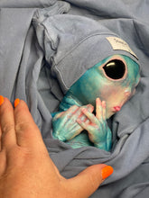 Load image into Gallery viewer, CUSTOM BLUE Full body silicone fantasy alien baby (girl/ boy/ non gender)
