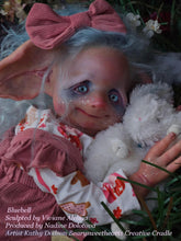 Load image into Gallery viewer, BLANK vinyl kit Bluebell by Viviane Aleluia (includes: vinyl head, full limbs, non gender belly plate, fabric body &amp; SHIPPING)

