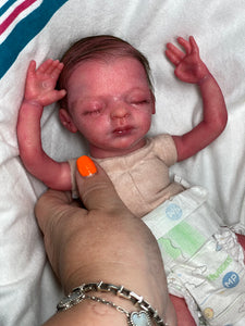 AVAILABLE Rooted Reborn premature baby Promise by Marita Winters