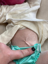 Load image into Gallery viewer, CUSTOM PROTOTYPE silicone cuddle baby Amelia in soft blend (including non gender silicone tummy plate)
