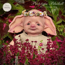 Load image into Gallery viewer, BLANK vinyl kit Bluebell by Viviane Aleluia (includes: vinyl head, full limbs, non gender belly plate, fabric body &amp; SHIPPING)
