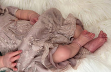 Load image into Gallery viewer, BLANK vinyl kit Meimei by Irina Kodrashova (includes: vinyl head, full legs, 3/4 arms &amp; fabric body, COA &amp; SHIPPING)
