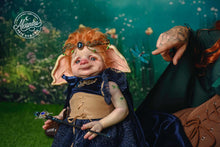 Load image into Gallery viewer, BLANK vinyl kit Bluebell by Viviane Aleluia (includes: vinyl head, full limbs, non gender belly plate, fabric body &amp; SHIPPING)
