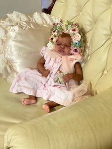 AVAILABLE Prototype partial silicone baby Wendy  18” in soft blend #1