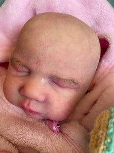 AVAILABLE Prototype silicone cuddle baby Wendy in super soft blend