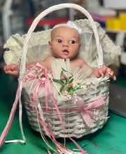 Load image into Gallery viewer, AVAILABLE Full body silicone baby girl Zinzi with armatures
