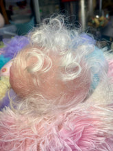 Load image into Gallery viewer, AVAILABLE PROTOTYPE silicone cuddle baby doll Romy soft blend platinum cure silicone WITH HAIR
