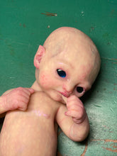 Load image into Gallery viewer, AVAILABLE prototype silicone fantasy baby girl Floki
