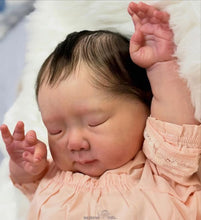 Load image into Gallery viewer, BLANK vinyl kit Meimei by Irina Kodrashova (includes: vinyl head, full legs, 3/4 arms &amp; fabric body, COA &amp; SHIPPING)
