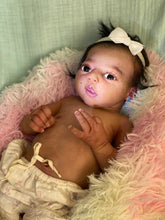 Load image into Gallery viewer, CUSTOM Full body silicone baby girl Zinzi with armatures &amp; HAIR
