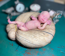 Load image into Gallery viewer, CUSTOM full body silicone baby Gracie (baby girl) in soft blend with armatures
