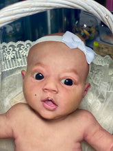 Load image into Gallery viewer, AVAILABLE Full body silicone baby girl Zinzi with armatures
