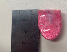 Load image into Gallery viewer, Painted &amp; glazed silicone baby tongue #3 (soft blend platinum cure silicone)
