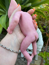 Load image into Gallery viewer, AVAILABLE  PROTOTYPE Full body silicone mini baby Alien #2 in super soft blend 11”
