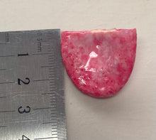 Load image into Gallery viewer, Painted &amp; glazed silicone baby tongue #1 (soft blend platinum cure silicone)
