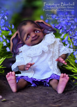 Load image into Gallery viewer, BLANK vinyl kit Bluebell by Viviane Aleluia (includes: vinyl head, full limbs, non gender belly plate, fabric body &amp; SHIPPING)
