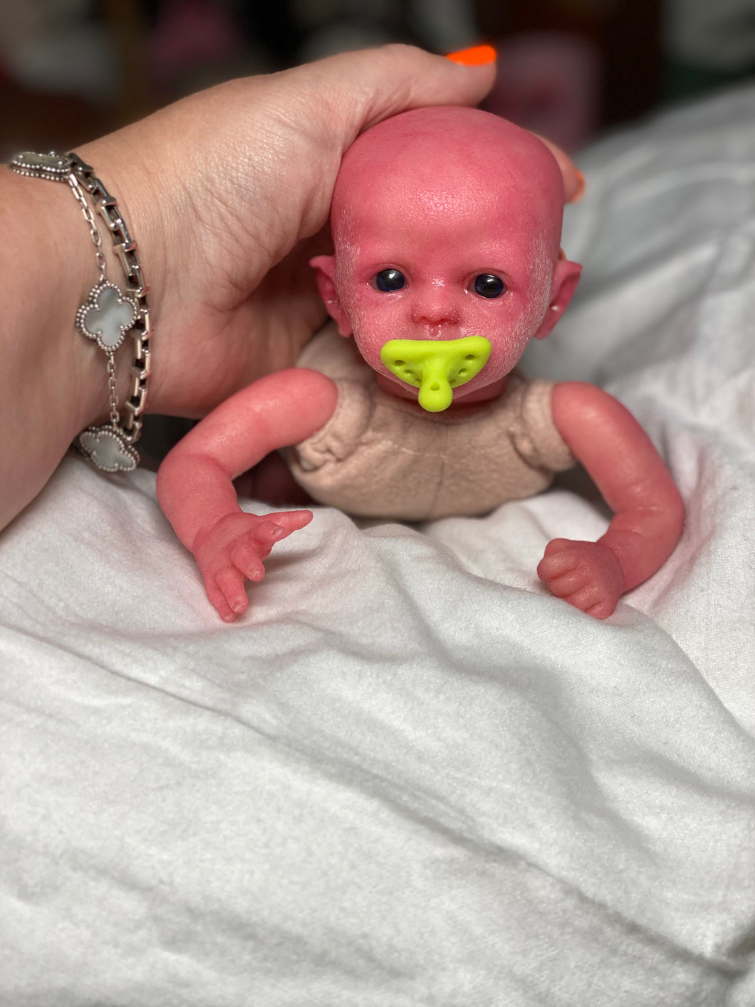 AVAILABLE Reborn mini Petunia 8” by Marita Winters
