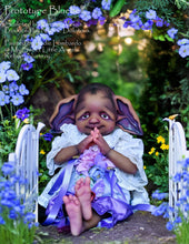 Load image into Gallery viewer, BLANK vinyl kit Bluebell by Viviane Aleluia (includes: vinyl head, full limbs, non gender belly plate, fabric body &amp; SHIPPING)

