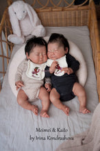 Load image into Gallery viewer, BLANK vinyl kit Kaito by Irina Kodrashova (includes: vinyl head, full limbs &amp; fabric body, COA &amp; SHIPPING)
