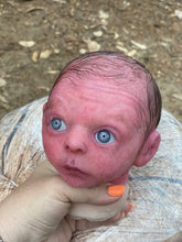 Load image into Gallery viewer, AVAILABLE PROTOTYPE silicone cuddle Ollie in soft blend with HAIR
