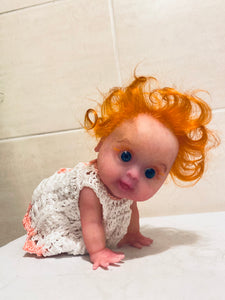 AVAILABLE full body silicone baby girl Layla in super soft blend with arm armature