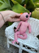 Load image into Gallery viewer, AVAILABLE PROTOTYPE Full body silicone mini baby Alien #3 in super soft blend 11”
