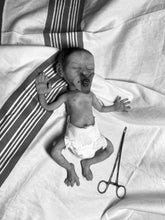 Load image into Gallery viewer, AVAILABLE Full body silicone baby girl crier 12&quot; ROOTED
