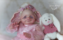 Load image into Gallery viewer, BLANK vinyl kit Bluebell by Viviane Aleluia (includes: vinyl head, full limbs, non gender belly plate, fabric body &amp; SHIPPING)
